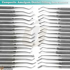 Dental Filling Instruments Amalgam Composite Plastic Filling Restorative Tools