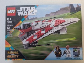 LEGO Star Wars Jedi Bob's Starfighter 75388 Set w/ Minifigures & Box