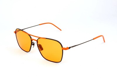 Italia Independent I-I IGOR 0308 SUPER THIN 044 BLACK 54/15/145 Sonnenbrillen