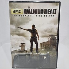THE WALKING DEAD: THE COMPLETE THIRD 3rd 3 SEASON DVD, 2012, WIDESCREEN 