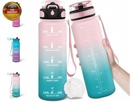 Motswedi Trinkflasche, 500Ml Bpa-Frei, Wasserflasche, Auslaufsicheres