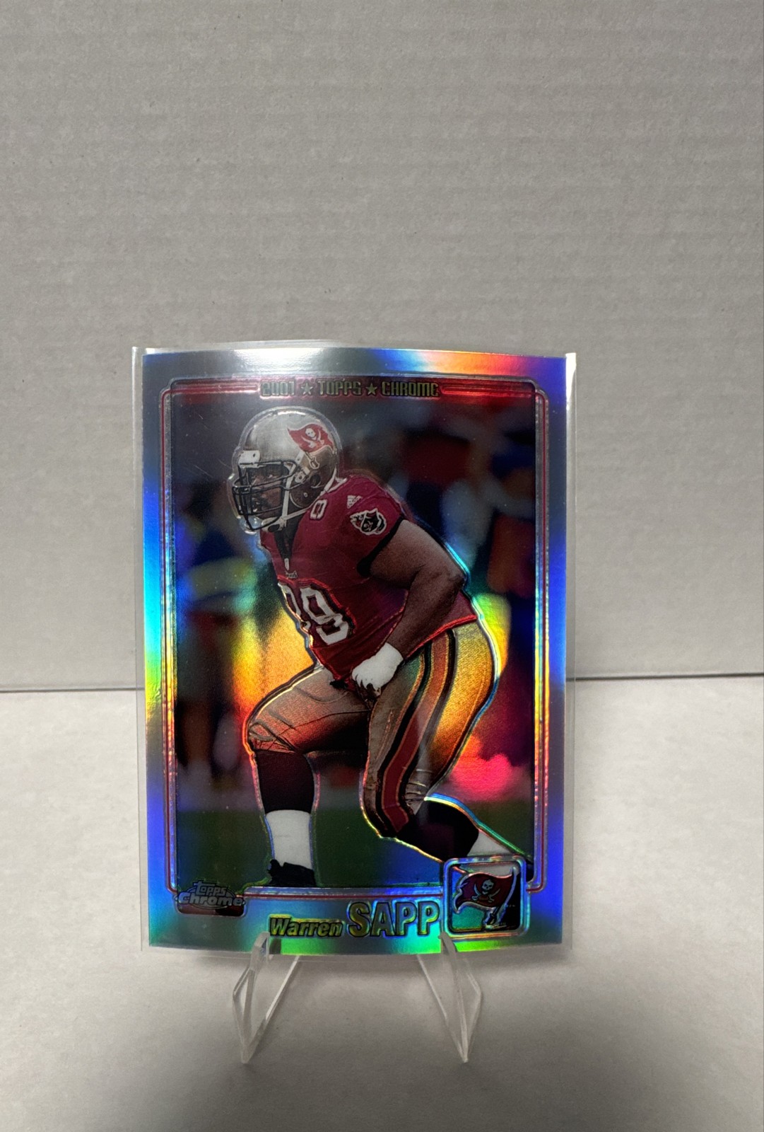 2001 Topps Chrome - Warren Sapp #153 Refractor /999