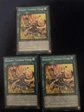3x Radiant Typhoon Vision Dood! Near Mint Condition 