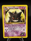 Pokémon Sabrina's Gengar 29/132 Gym Challenge Rare 2000
