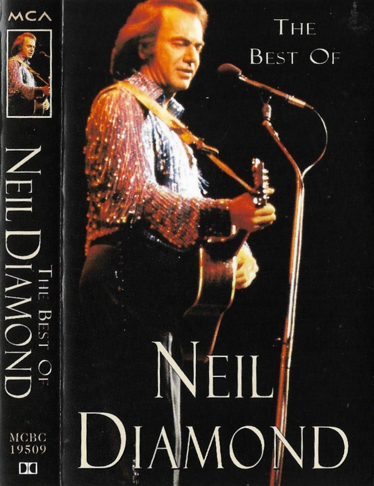 Neil Diamond The Best Of Neil Diamond CASSETTE ALBUM ROCK Folk Rock, Pop Rock
