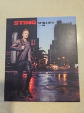 Sting 57th & 9th CD/DVD Deluxe Set with Booklet and Pictures
