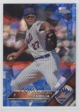 2016 Topps Box Set Chrome Sapphire Edition /250 Jeurys Familia #190 7k6