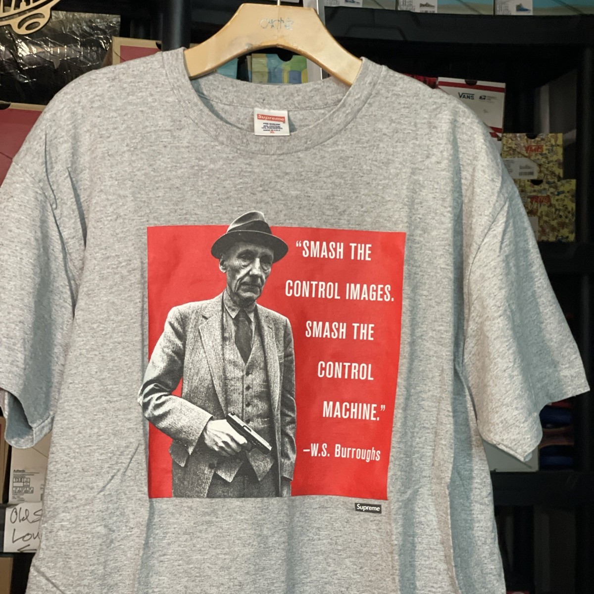 Supreme Burroughs Tee - William SS16 burroughs Tシャツ Gem tee 