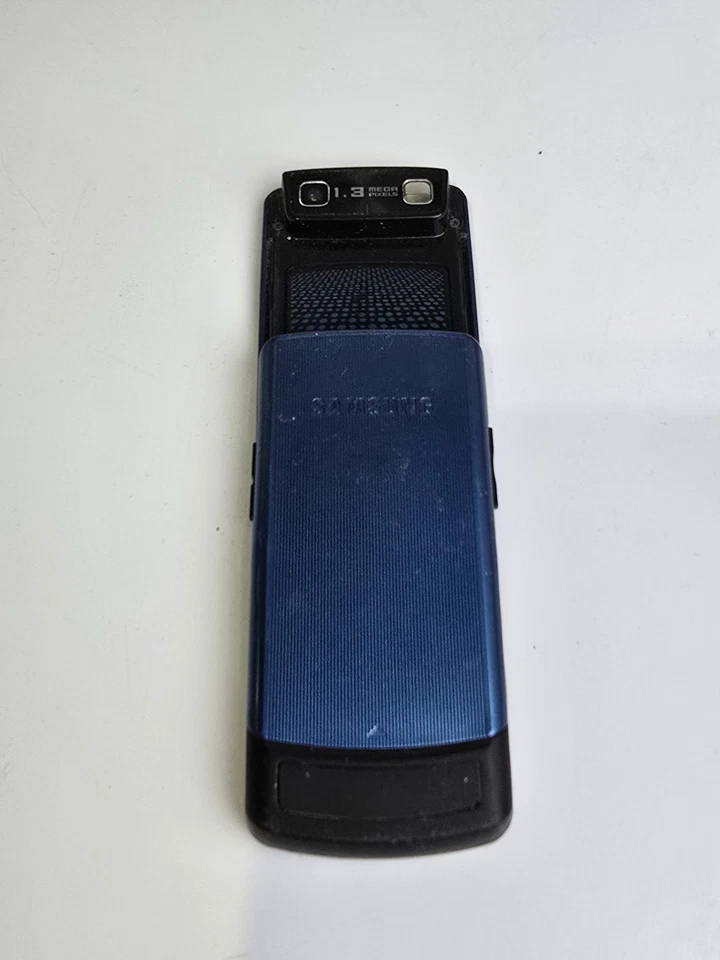 Samsung SGH-A777 - Blue and Silver ( AT&T ) Cellular Slider Phone - Image 3 of 4