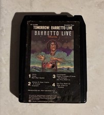 Ray Barretto - Tomorrow: Barretto Live - Atlantic Records 8 Track Tape 1976