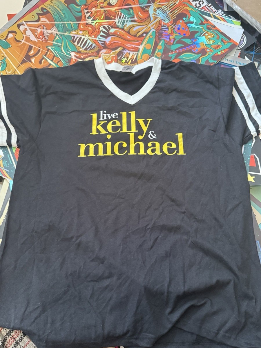 Live With Kelly & Michael Promo Jersey 2XL ABC Ripa Strahan TV