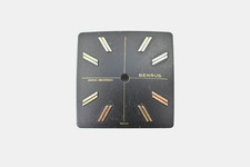 VINTAGE BENRUS Bevel Curve Square 41mm BLACK ...