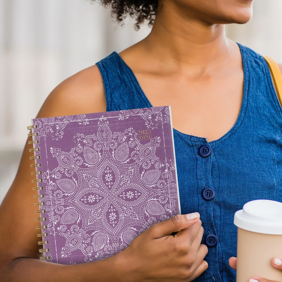 Madison Academic Planner 2025 2026 Weekly Monthly Geometric Design 8.5x11 - Image 4 of 4