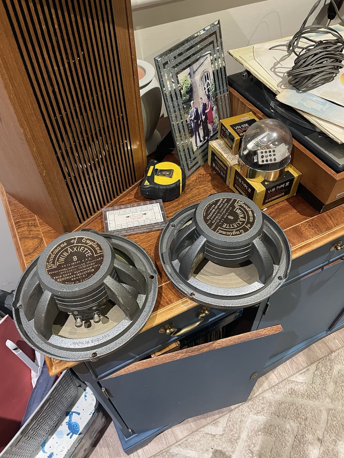 Goodmans Of England Twin Axiette Vintage Speaker 