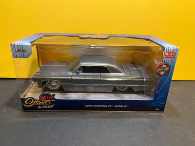1/24 JADA STREET LOW 1964 CHEVROLET IMPALA SILVER LOWRIDER | eBay