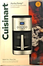 Cuisinart 14-Cup Programmable Coffeemaker - Stainless Steel- DCC-3200NAS