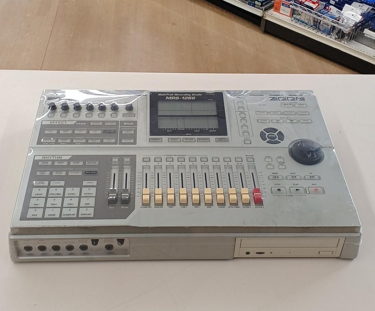 Zoom Mrs-1266 MultiTrak Recording Studio MRS1266 Untested 2-431