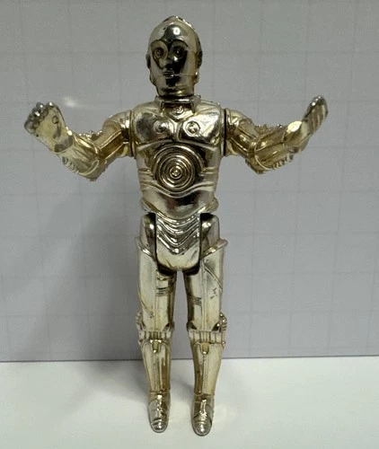 Vintage Kenner Star Wars Action Figure C-3PO 1977 Hong Kong