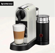 Best Seller Nespresso CitiZ&Milk Espresso Machine Milk Frother White