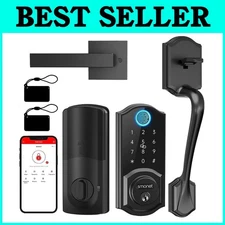 Fingerprint Deadbolt Lock Bundle