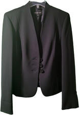 JONES NEW YORK COLLECTION. Black. Blazer. E Button Front. SIZE 10.
