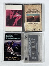 Tom Petty The Heartbreakers Cassette Lot 4 Tapes Vintage 80s Classic Rock