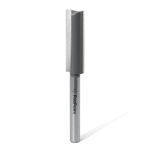 Straight Router Bits 1/4 Inch Shank Double Flute, 3/8 Inch Cutting Diameter, ...