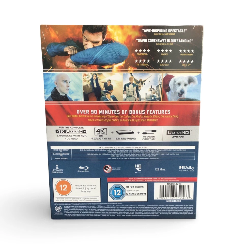 SUPERMAN 4K UHD + Blu-ray Steelbook Limited Edition - Image 2 of 4