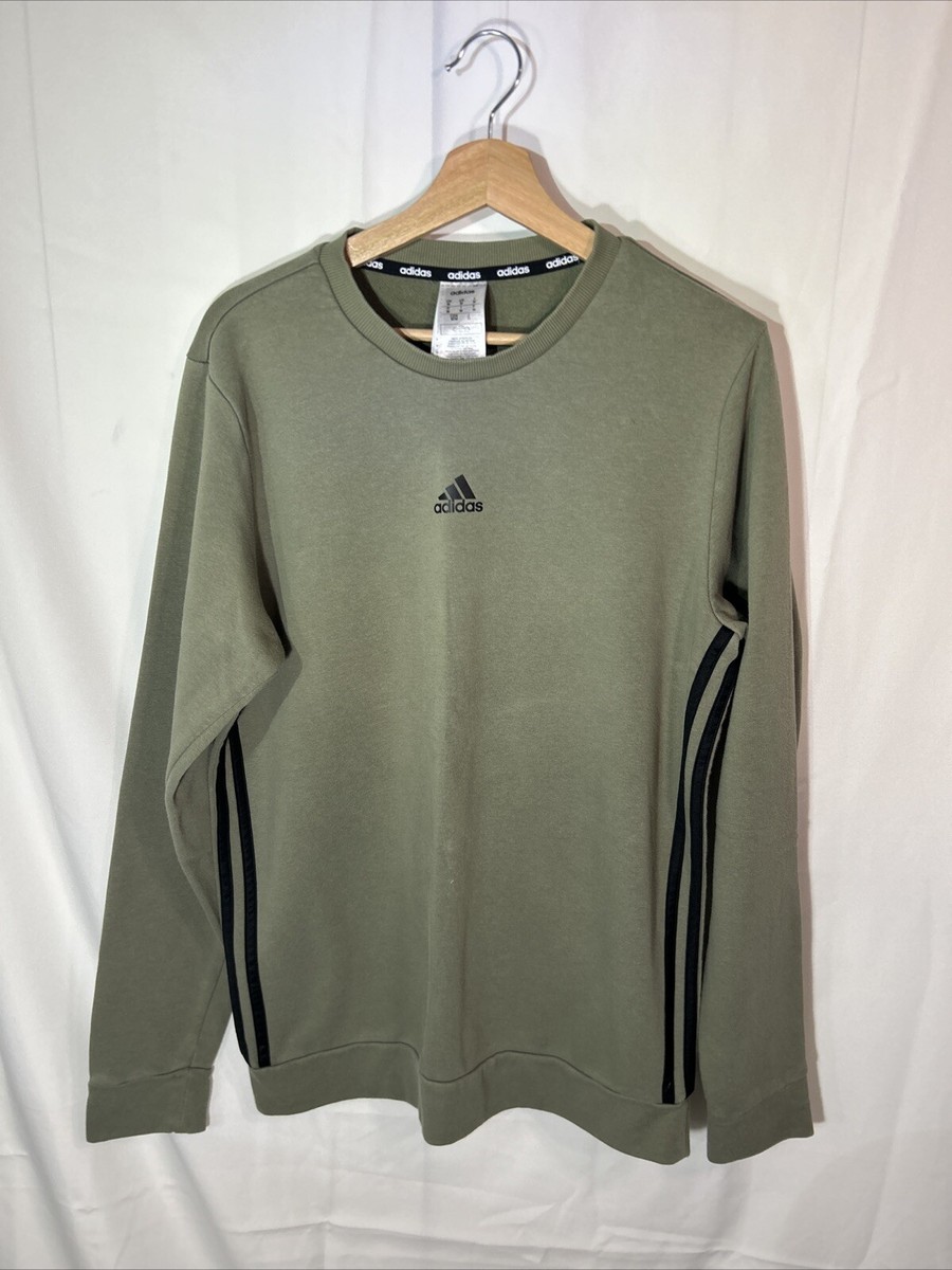 Adidas Sweater crewneck Regular Fit medium Dark Green