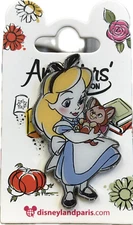 Trading Pin - Disney Disneyland - Princess Paris Animator Alice in Wonderland