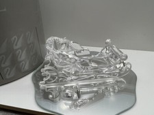 Statua Swarovski 205165 slitta 11 cm. Confezione originale e certificato. Ott...