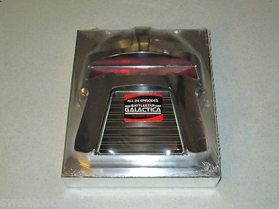 Battlestar Galactica The Complete Epic Series DVD 6-Disc Set Cylon Head OOP
