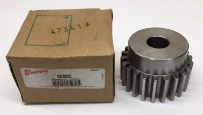 Browning NSS822 External Tooth Spur Gear 7/8'' Bore 22 Teeth 1.250'' Face 1212372