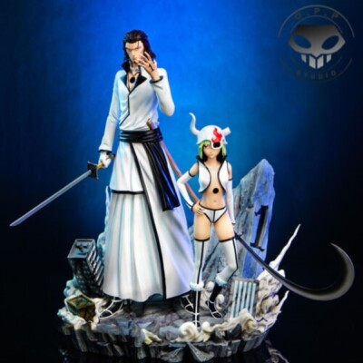 OPPS Studios Bleach Coyote·Starrk Resin Statue Pre-order 1/6 H40cm Lilynette