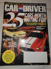 Car And Driver Magazine April 2014 25 Cars Worth Waiting For