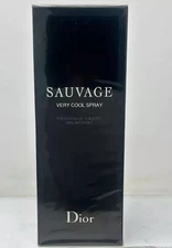 Sauvage Very Cool Spray By Dior Fresh EDT 100% Air Spray 3.4 oz new In a Box