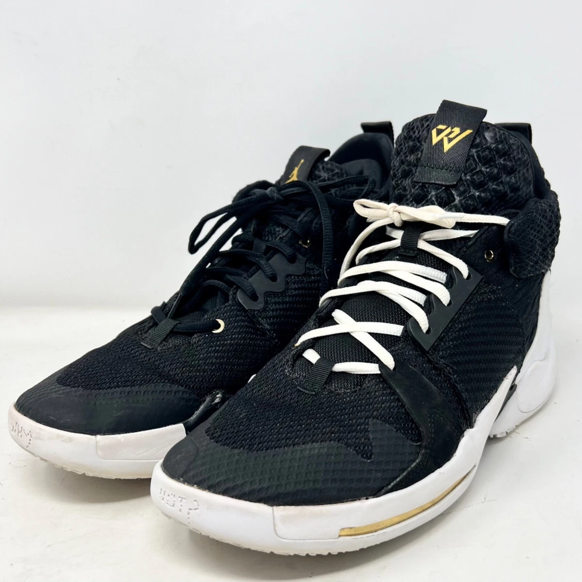 Nike‎ Jordan Why Not Zero.2 The Family Russell Westbrook Shoes Black Sz 11.5 VGC Jordan Why Not Zer0.2 PF  main image 4