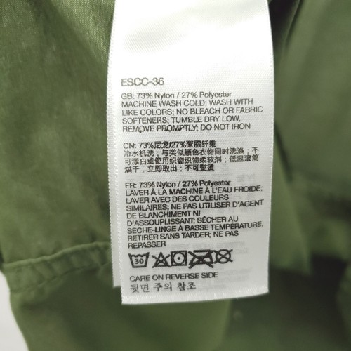 Exofficio Shirt Mens 2XL Green Roll Tab Sleeve Pockets Classic Button-Down - Picture 8 of 11