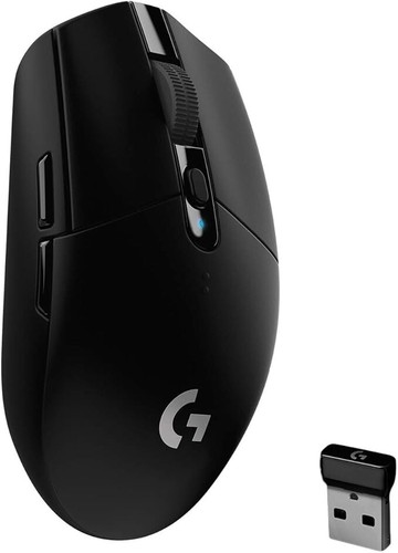 Logitech G305 LIGHTSPEED Wireless Gaming Mous - Hero 12K Sensor, 12K DPI Optical - 第 1/6 張圖片