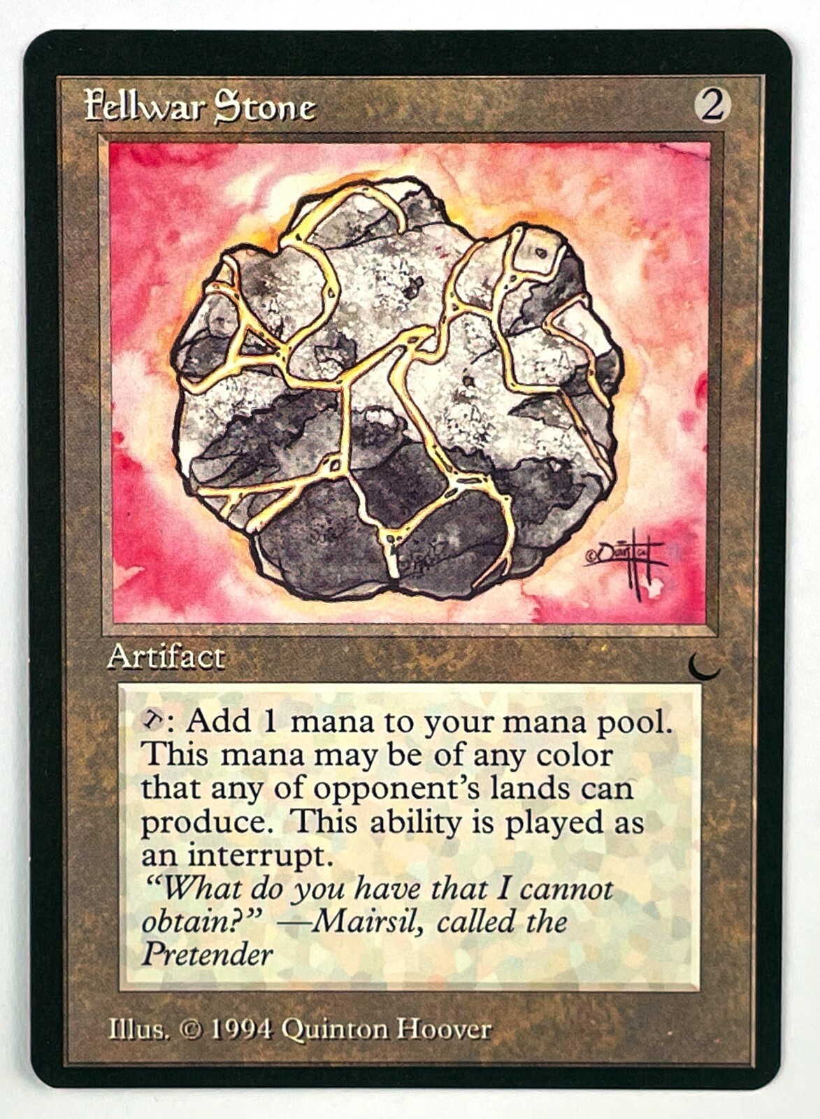 MTG The Dark Fellwar Stone - * Excellent Near Mint condition * NM