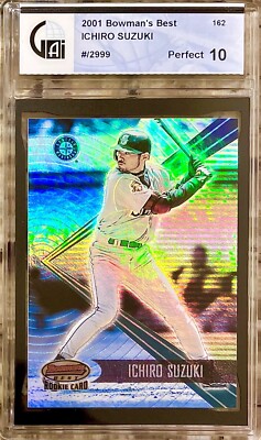2001 ICHIRO SUZUKI ROOKIE RC HOF? /2999 BOWMAN