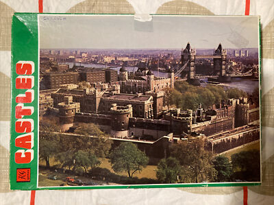 新品未使用品ビンテージパズルイギリス 6x Rare Vintage Jigsaw Puzzles Some Pieces Missing Hence Low Price