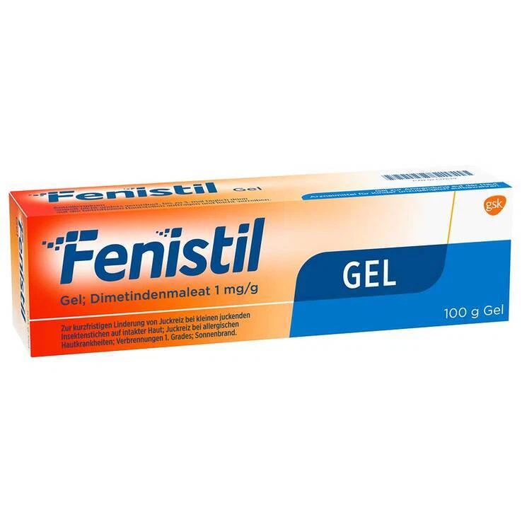 Fenistil GEL Dimetindenmaleat 1 mg/g, zur Linderung von Juckreiz · 100 g · PZN 0