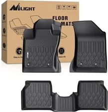 Nilight TPE Floor Mats for Jeep Compass 2017-2023 All Weather Custom