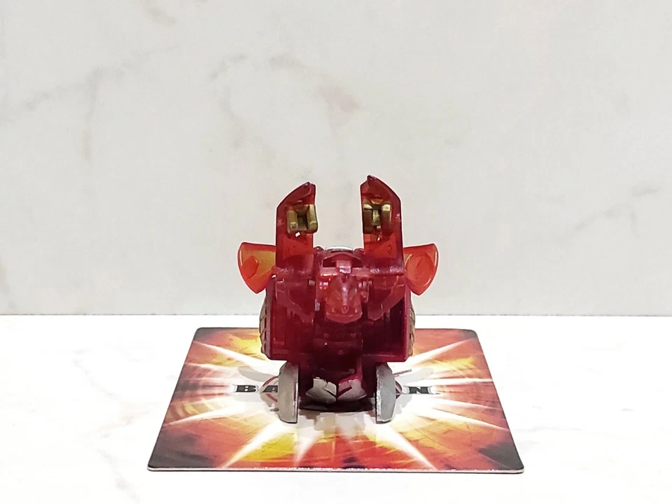 Rare BAKUGAN Unmarked (Pyrus) Translucent MUTANT KROWLL Spin Master/SEGA New HTF - Image 3 of 4