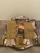 Zuoxingru Tactical Vest Camouflage For K9 Medium
