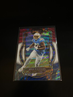 Mike Williams 2022 Select Club Level RWB Prizm /149 Chargers 246