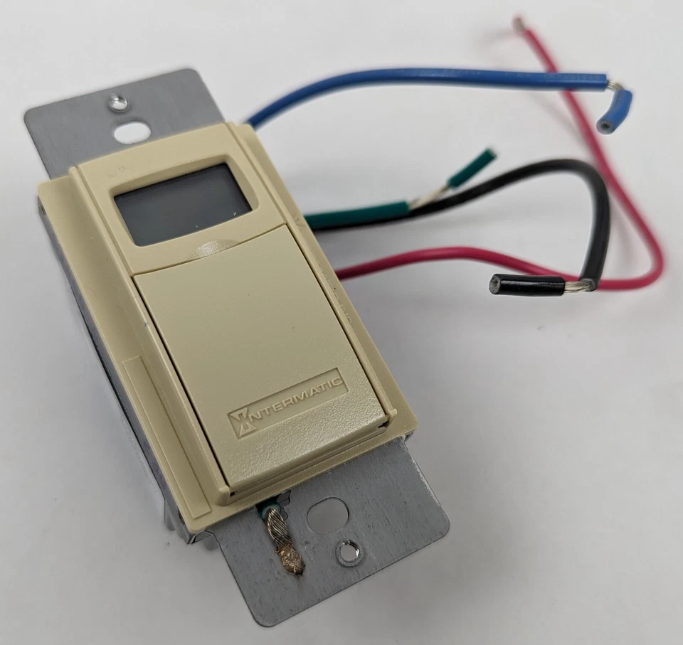 Intermatic EI400C Countdown Timer Programmable Electronic 120-277Vac Ivory NEW - Image 4 of 4