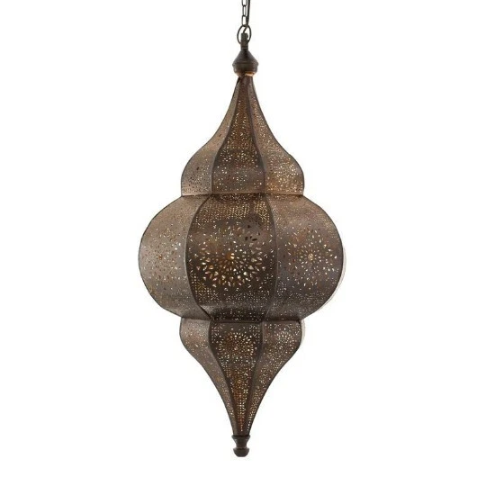 Lámparas colgantes turcas marroquíes, lámpara de linterna de techo, luces para decoración del hogar Foto 4 de 4