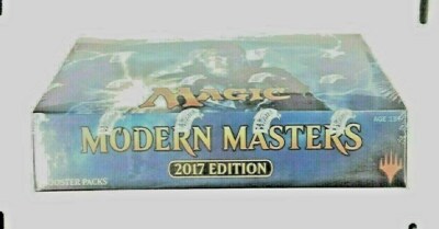 magic the gathering 2017 modern masters booster box 1 (one) - Magic The Gathering MODERN MASTERS 2017 sealed Booster cavern